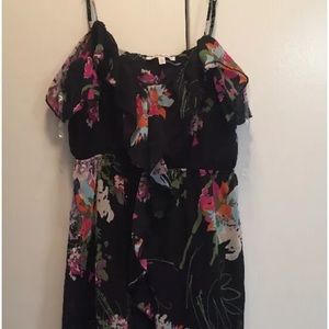 Charlotte Russe dress size small black floral